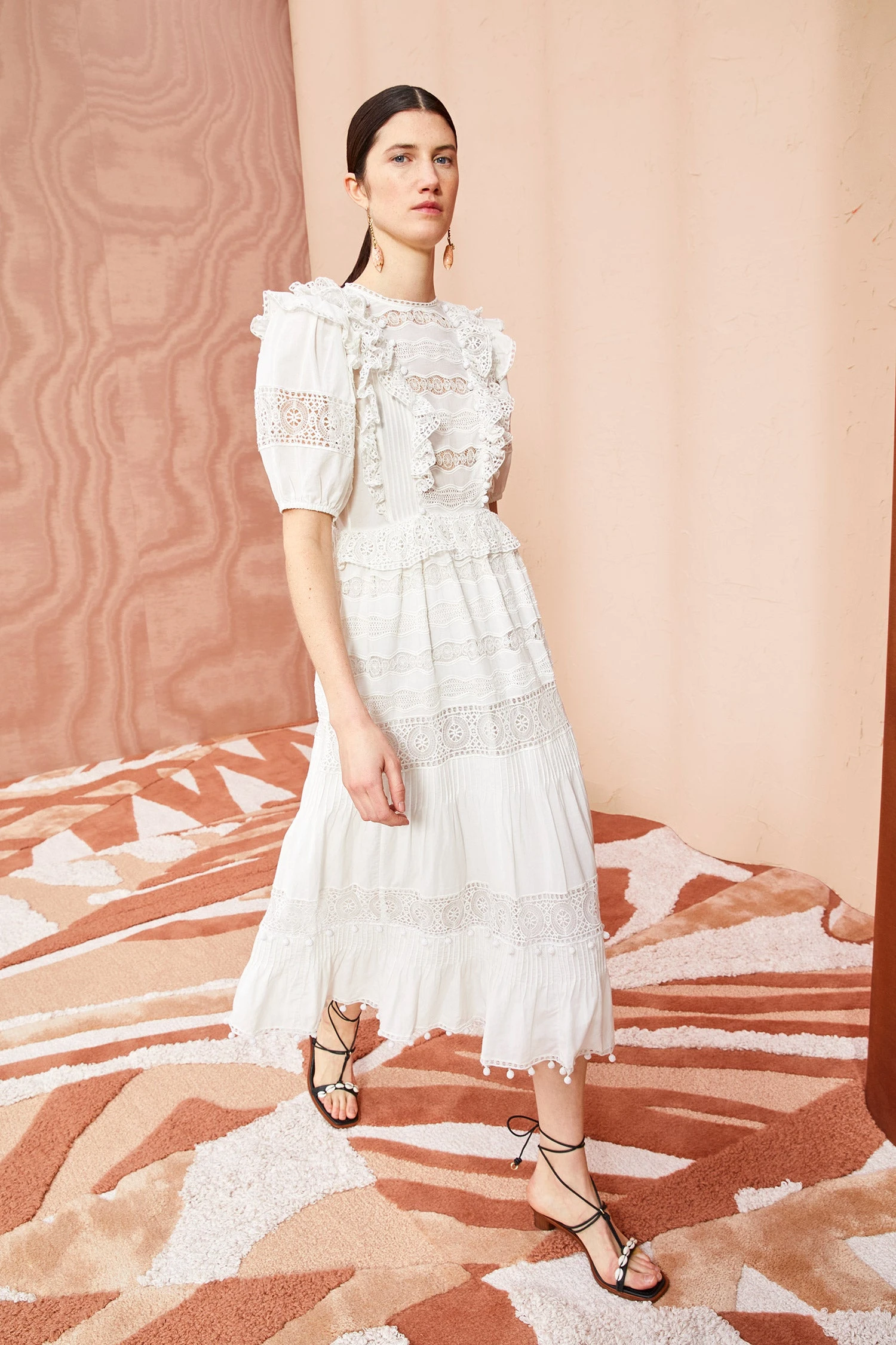 ULLA JOHNSON Guinevere Dress - Pristine - Image 3