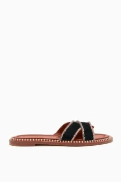 ULLA JOHNSON Ameya Elastic Slide - Sierra