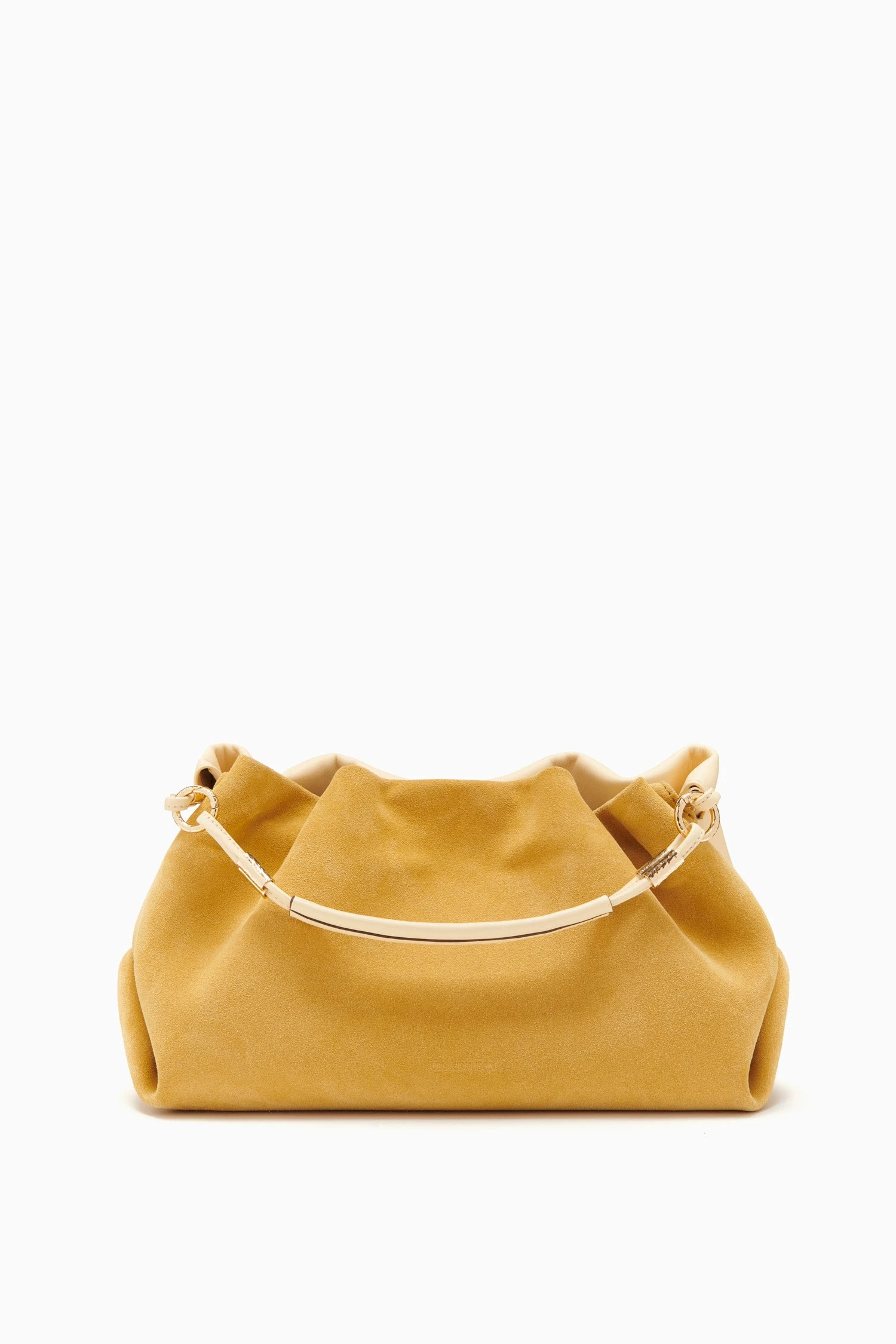 ULLA JOHNSON Remy Soft Convertible Clutch - Transparent Yellow - Image 2