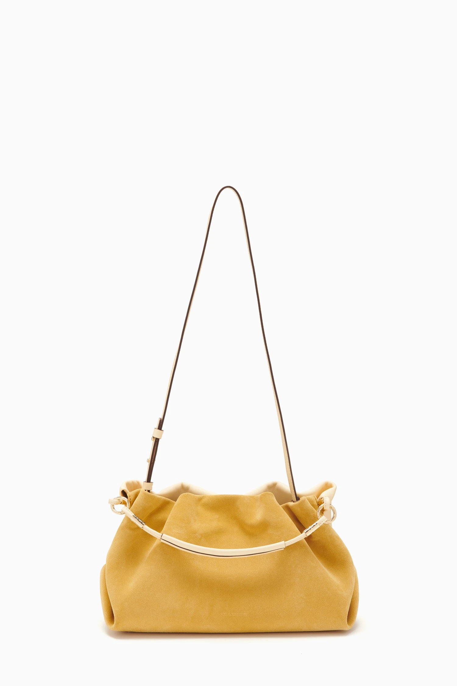 ULLA JOHNSON Remy Soft Convertible Clutch - Transparent Yellow - Image 6