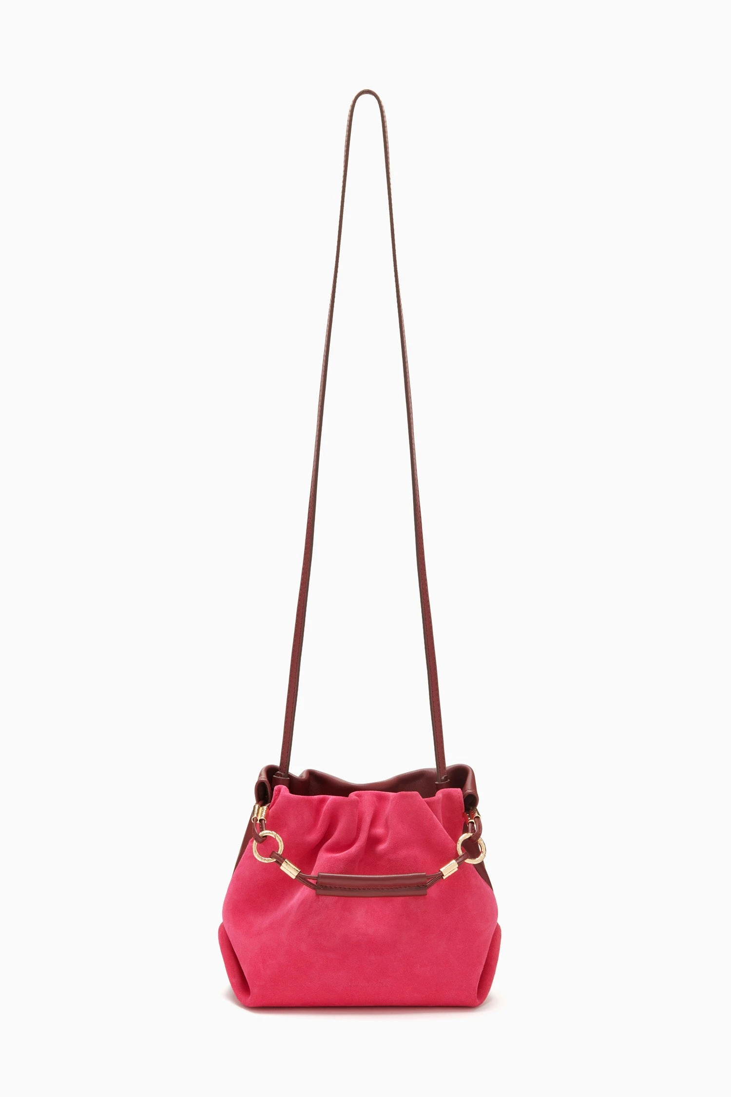 ULLA JOHNSON Remy Mini Handbag - Orchid Colorblock - Image 6