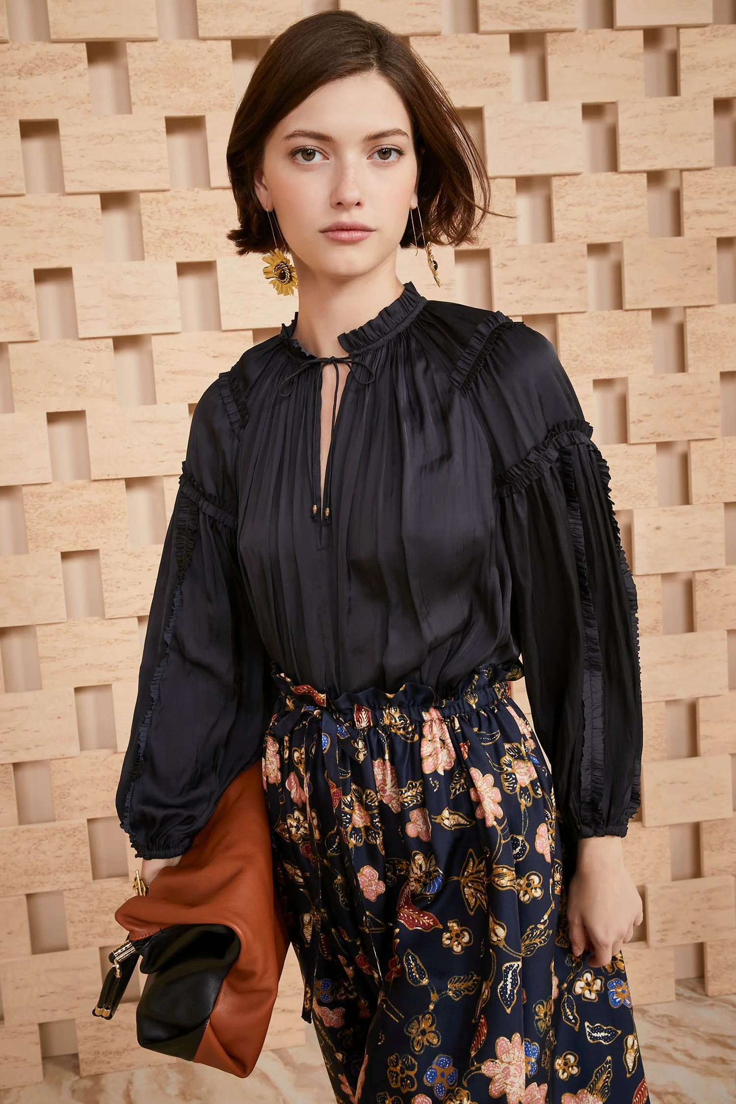 ULLA JOHNSON Maeve Blouse - Noir - Image 6