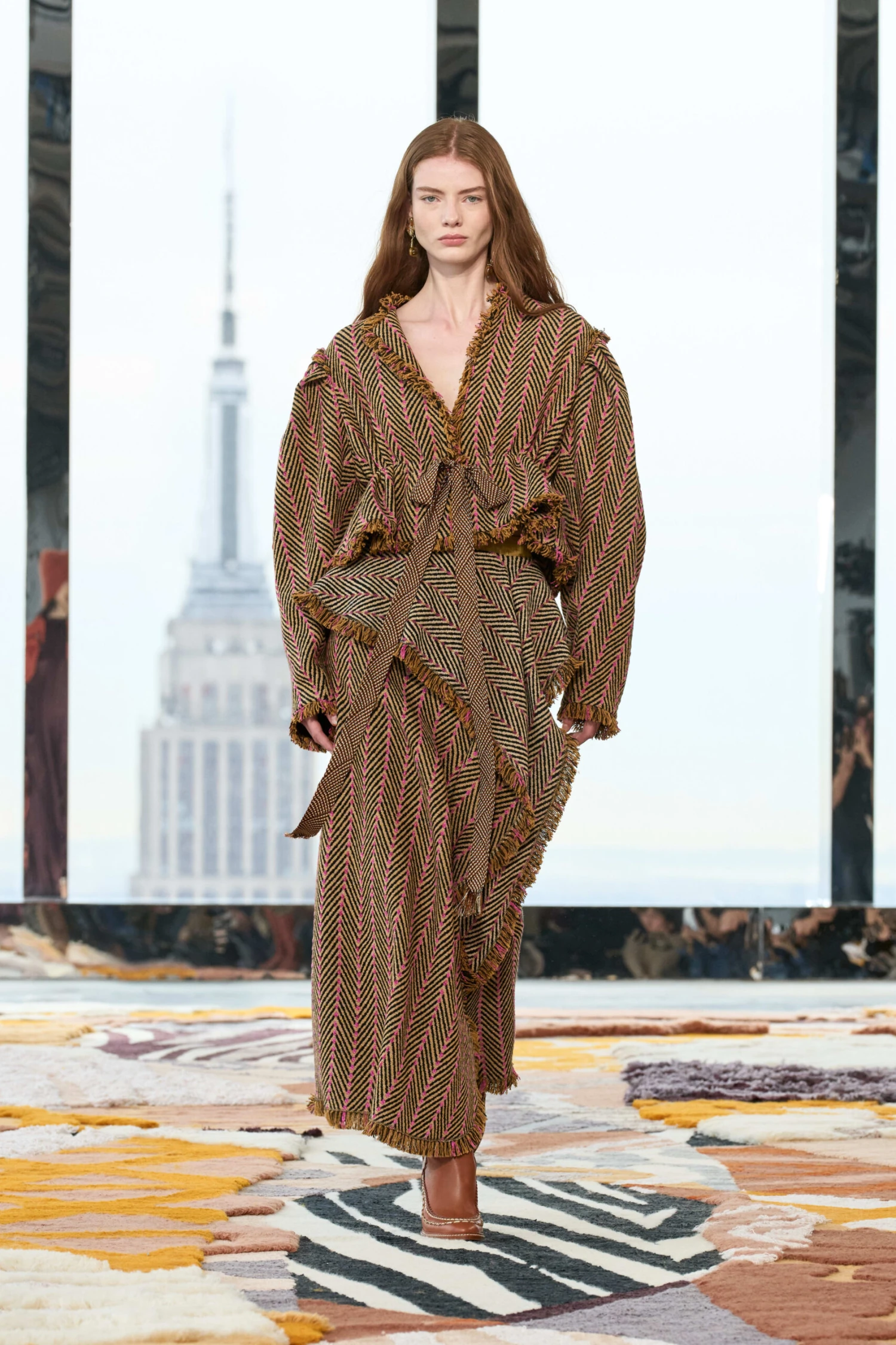 ULLA JOHNSON Ames Jacket - Tiger's Eye - Image 2