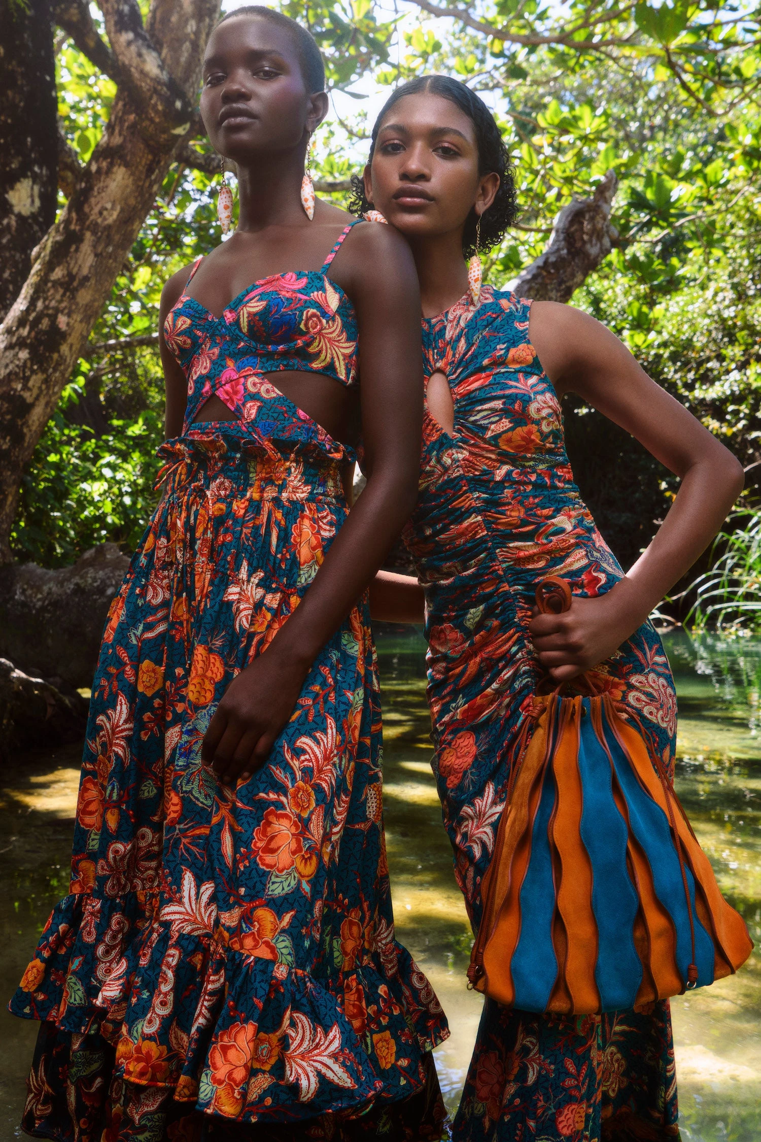 ULLA JOHNSON Luna Maillot - Delphinium - Image 2