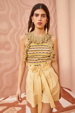 ULLA JOHNSON Abri Shorts - Dune