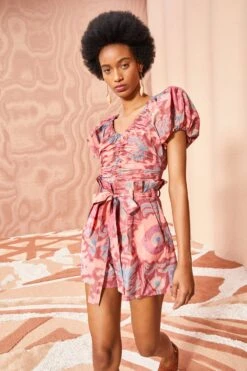 ULLA JOHNSON Abri Shorts - Passionflower