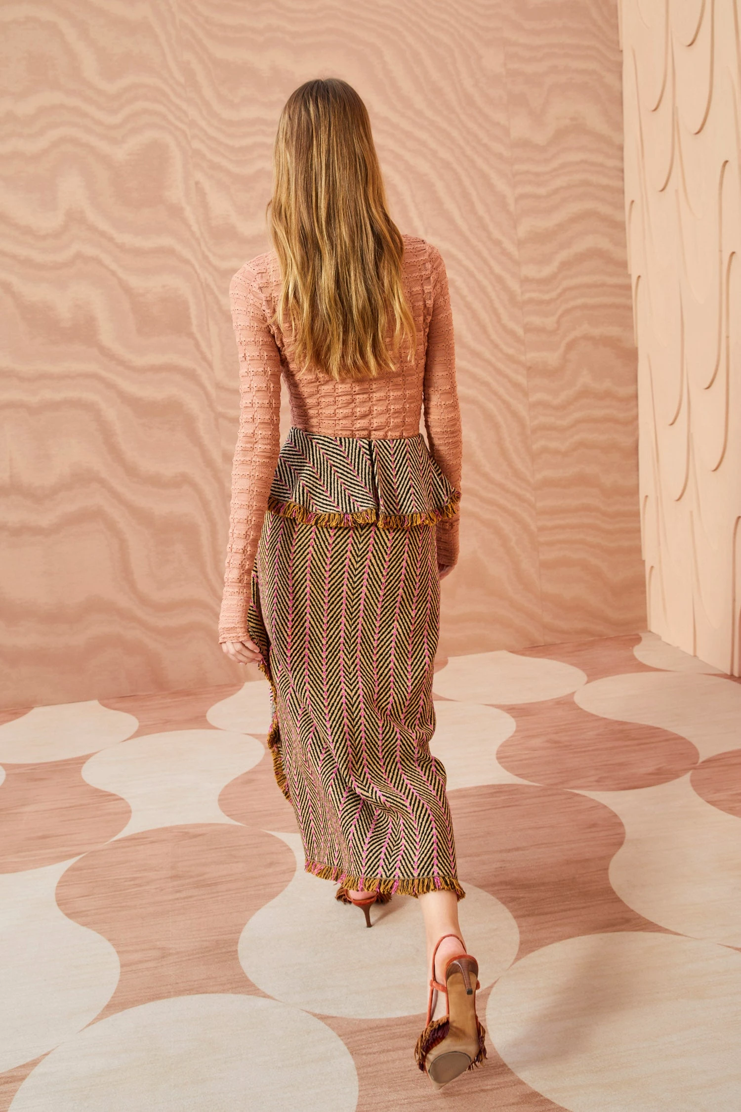 ULLA JOHNSON Agatha Skirt - Tiger's Eye - Image 4