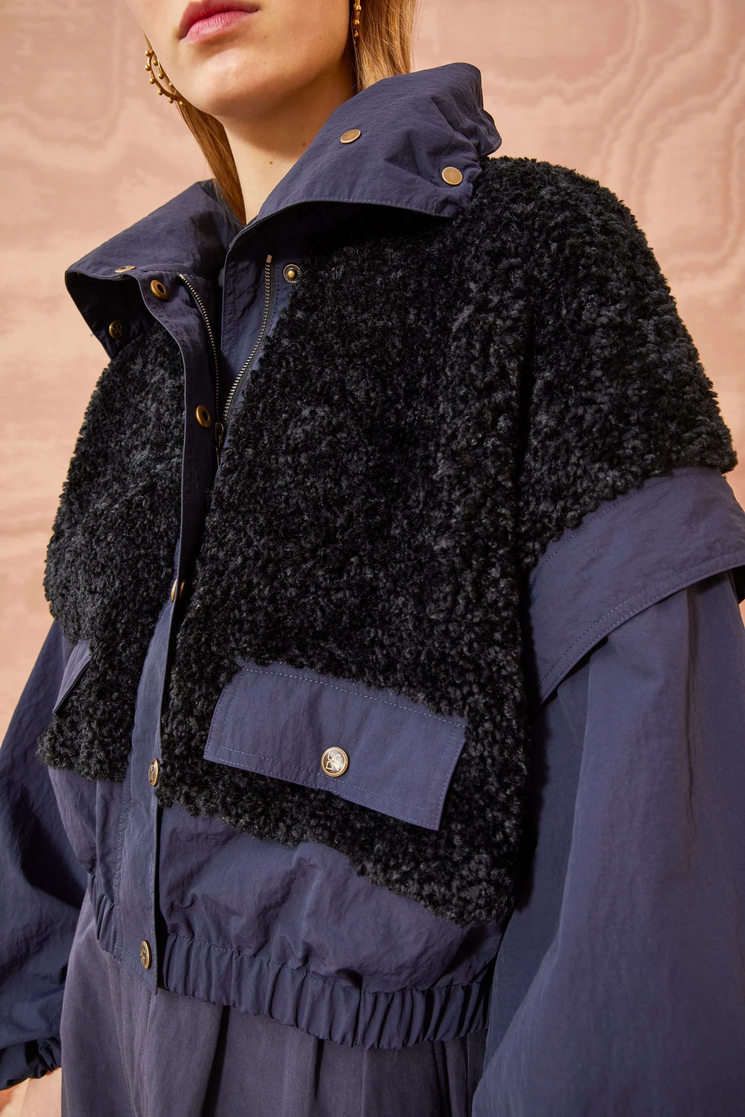 ULLA JOHNSON Aidan Jacket - Midnight - Image 2