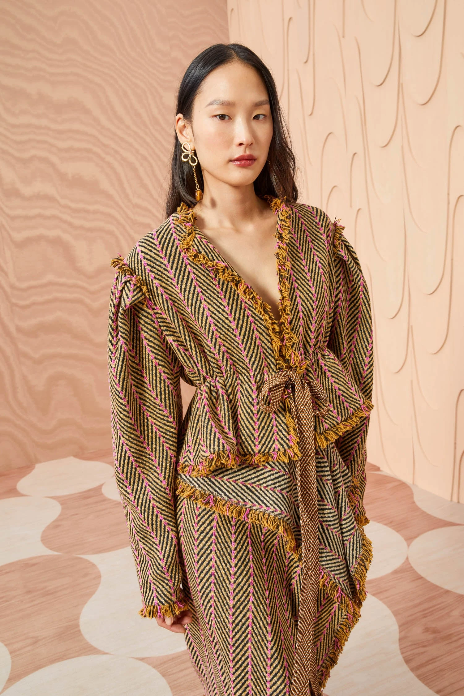 ULLA JOHNSON Ames Jacket - Tiger's Eye - Image 4