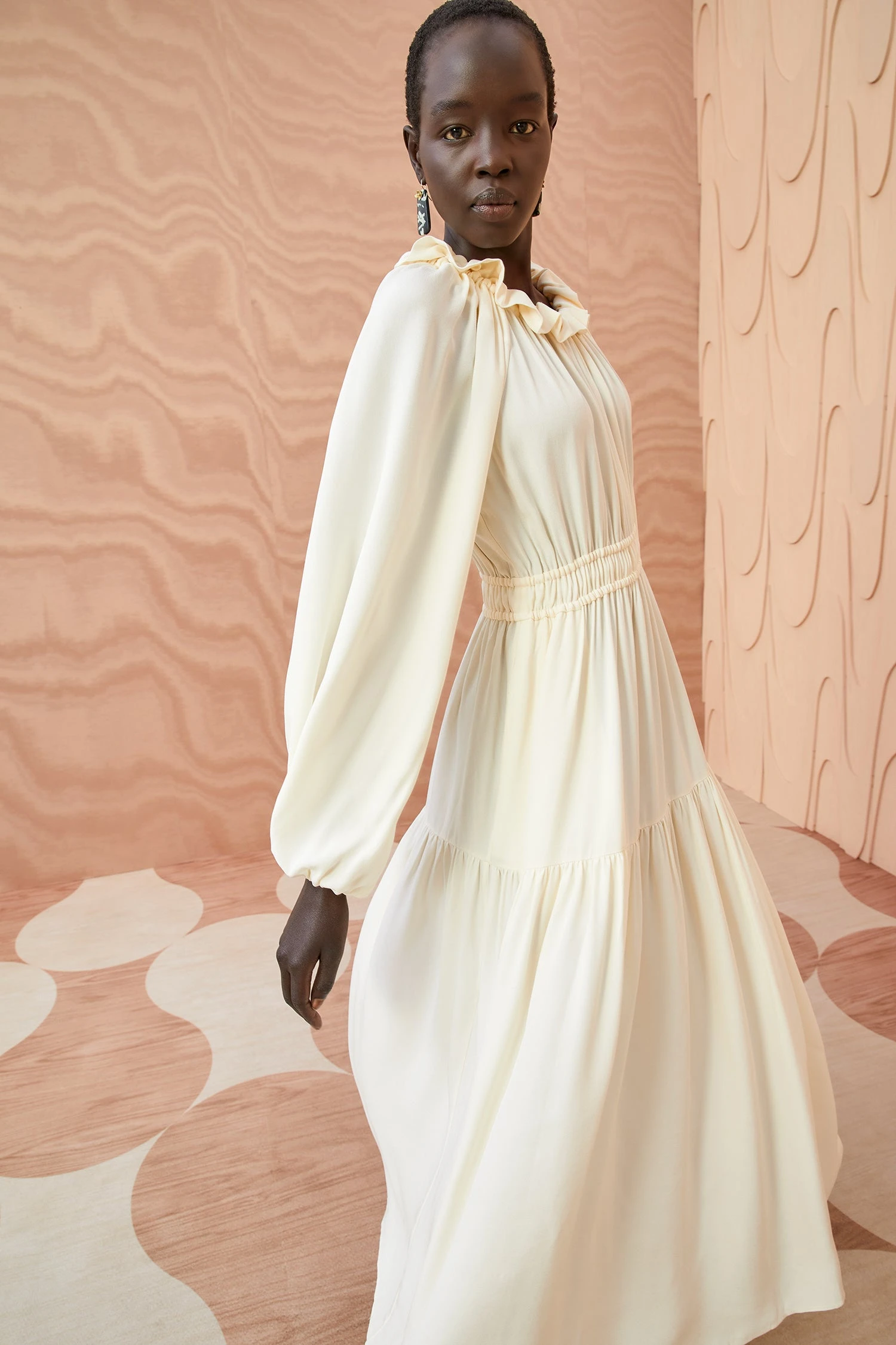 ULLA JOHNSON Annalisa Dress - Pristine - Image 5