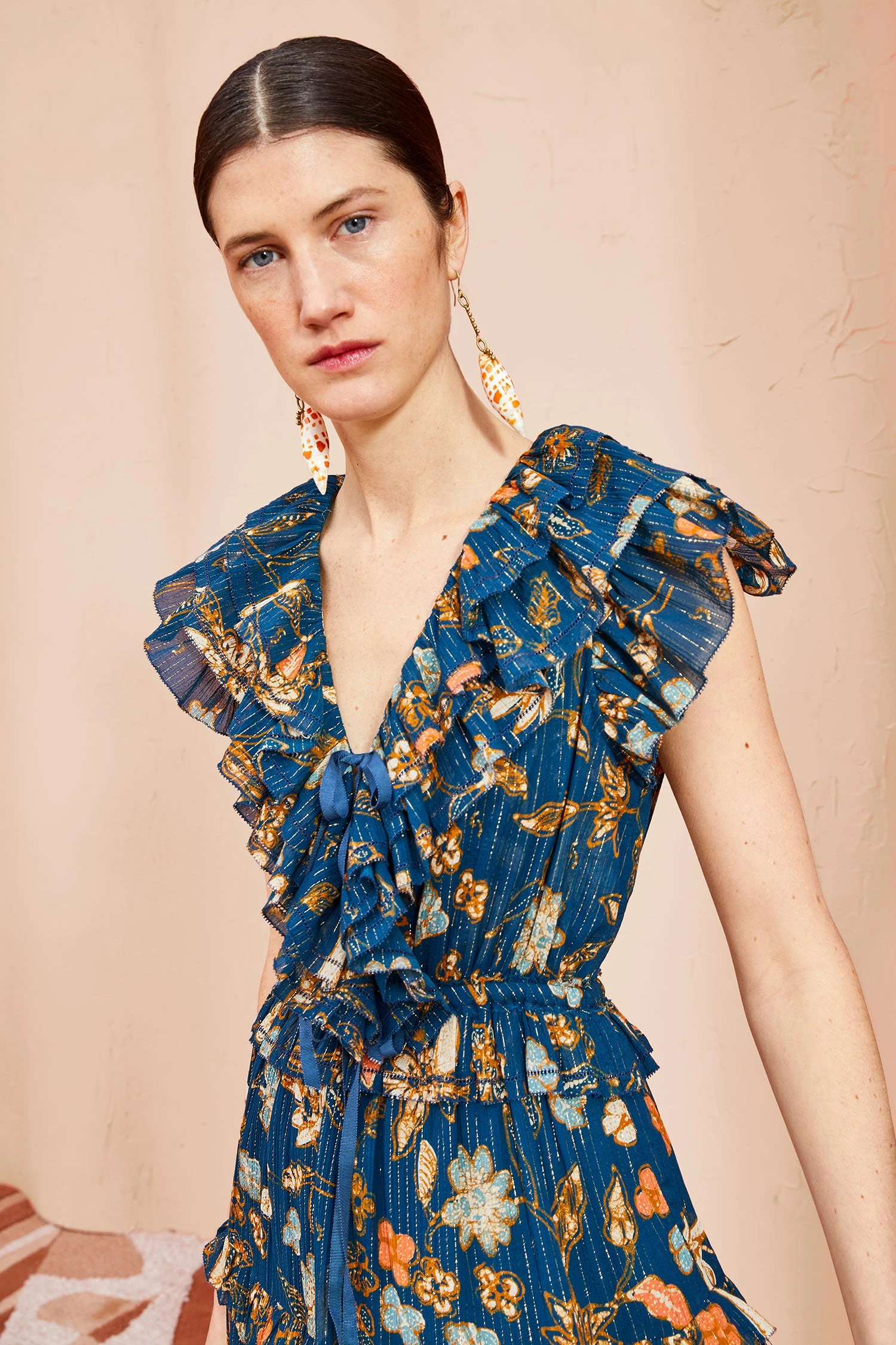 ULLA JOHNSON Arisa Dress - Moonlight Floral - Image 2