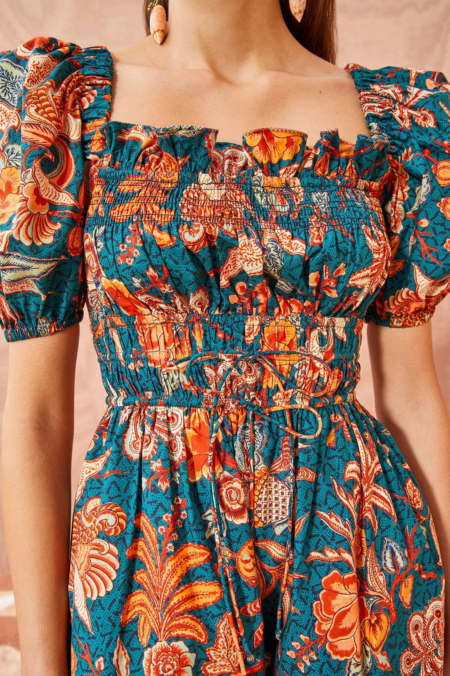 ULLA JOHNSON Arlo Playsuit - Delphinium - Image 2