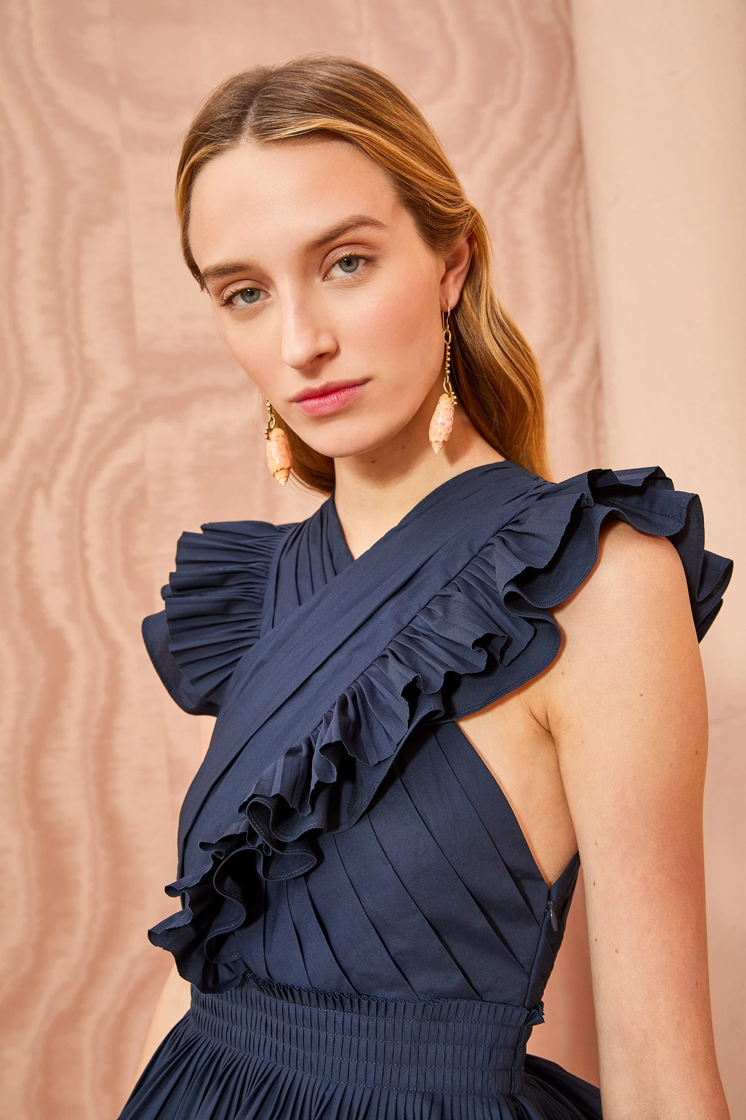 ULLA JOHNSON Aurore Dress - Midnight - Image 2