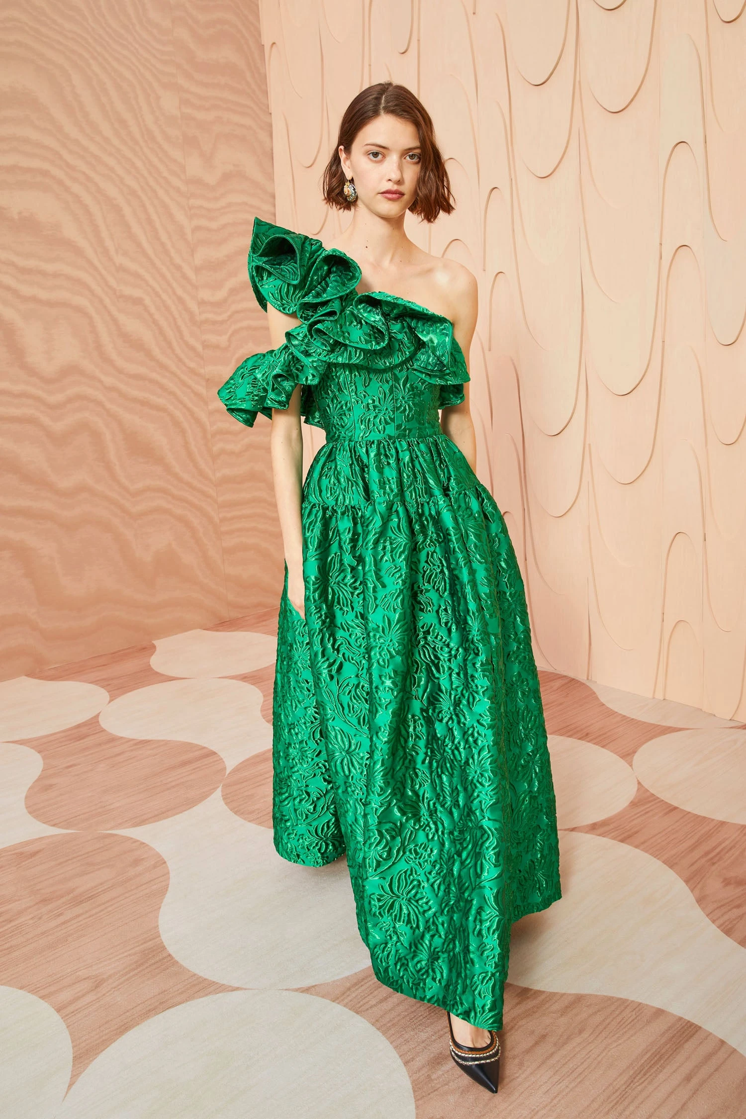 ULLA JOHNSON Cosima Gown - Emerald