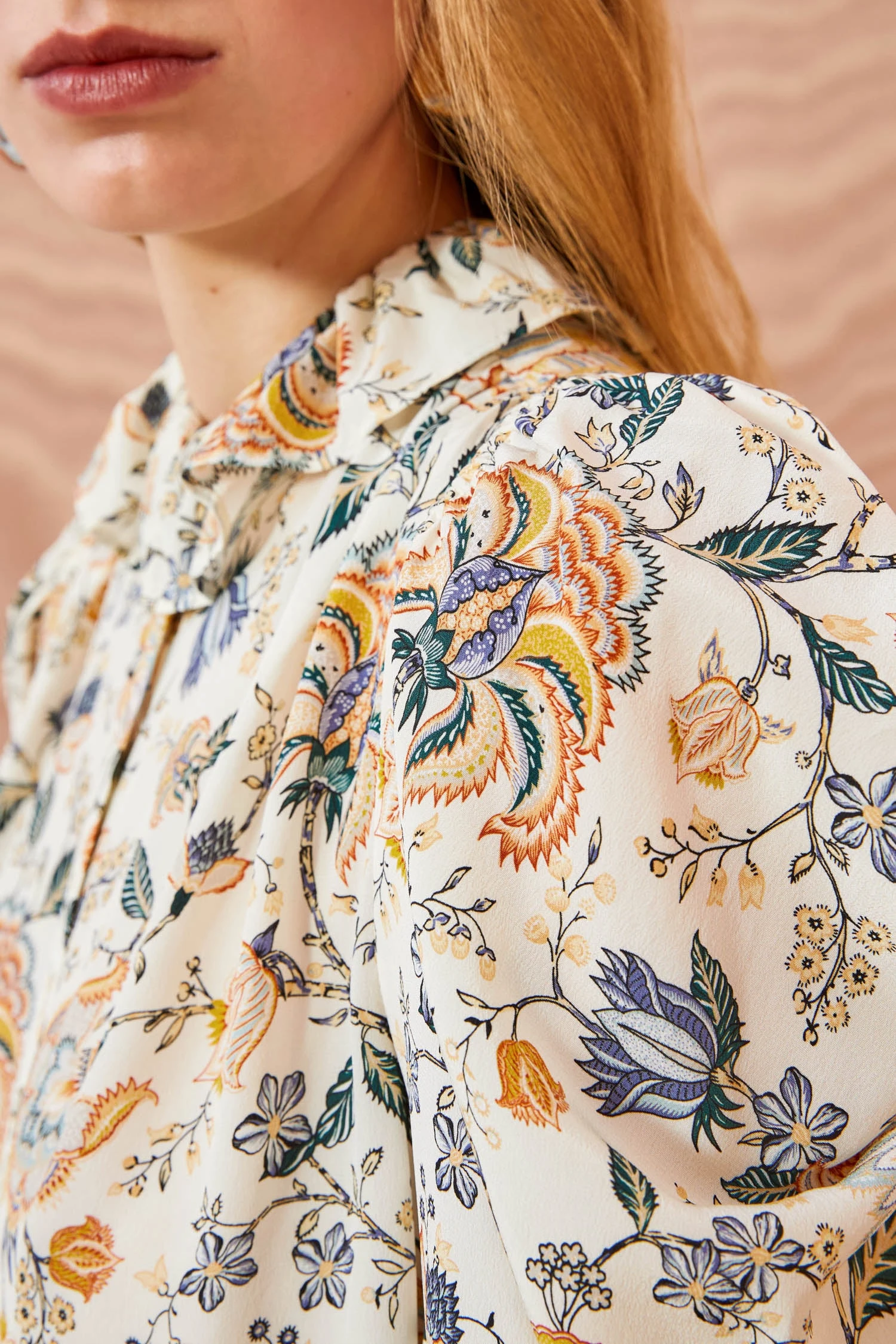 ULLA JOHNSON Dara Blouse - Gardenia - Image 2