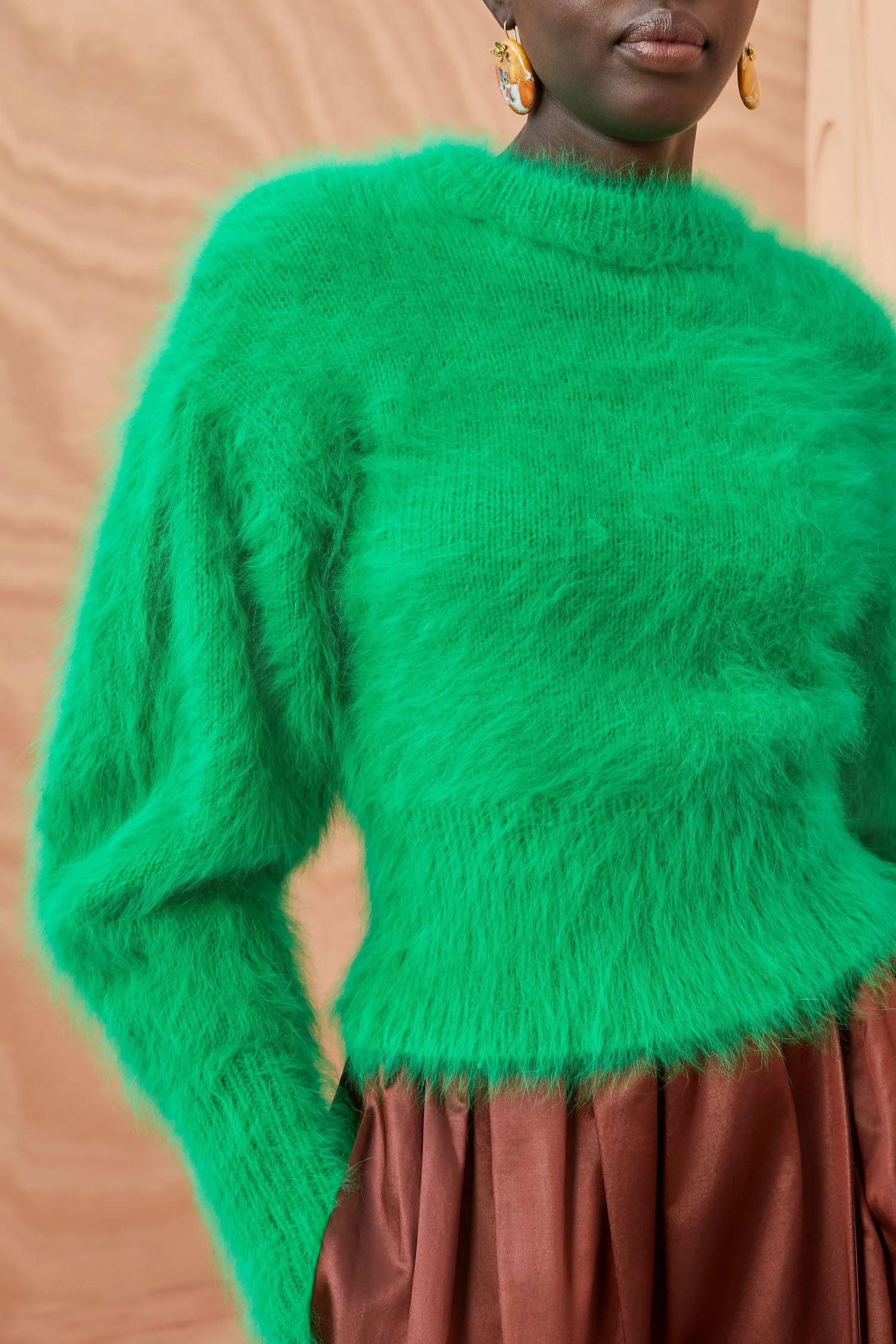 ULLA JOHNSON Emira Pullover - Emerald - Image 3