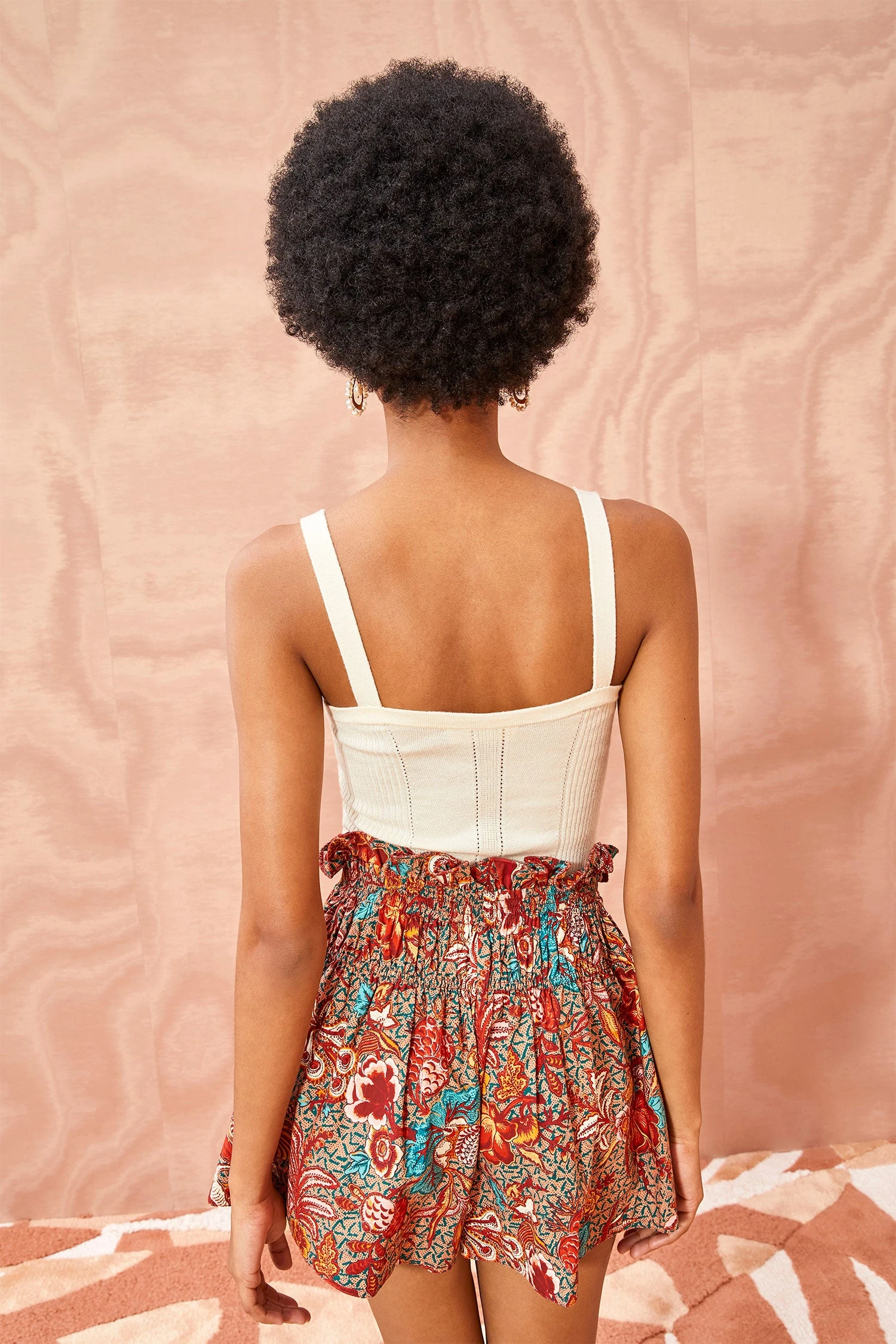 ULLA JOHNSON Giselle Top - Chalk - Image 3