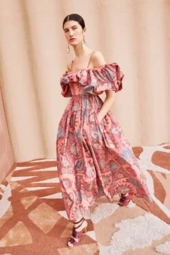 ULLA JOHNSON Izra Gown - Passionflower