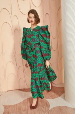 ULLA JOHNSON Kassandra Dress - Malachite