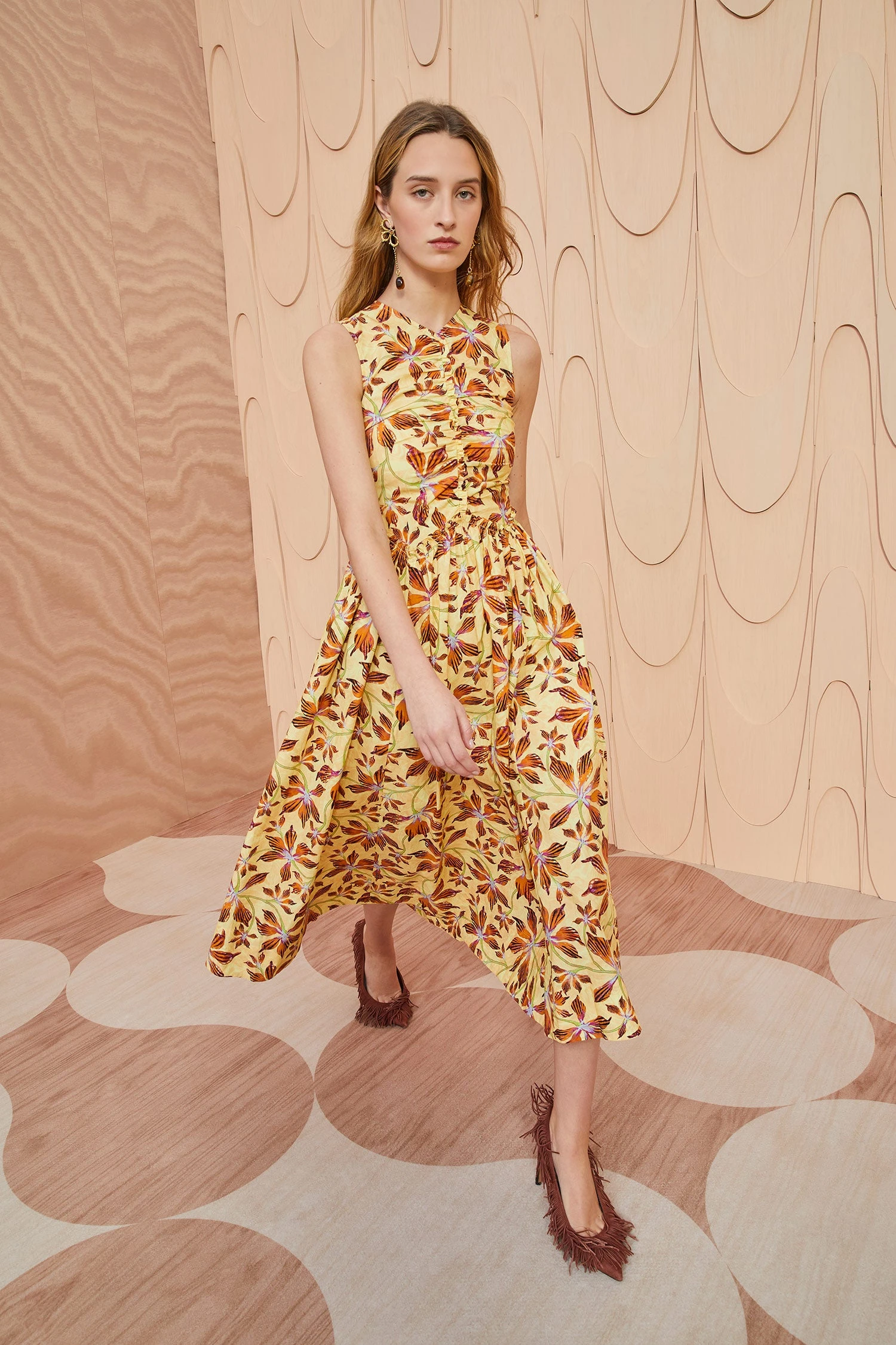 ULLA JOHNSON Mimi Dress - Lotus