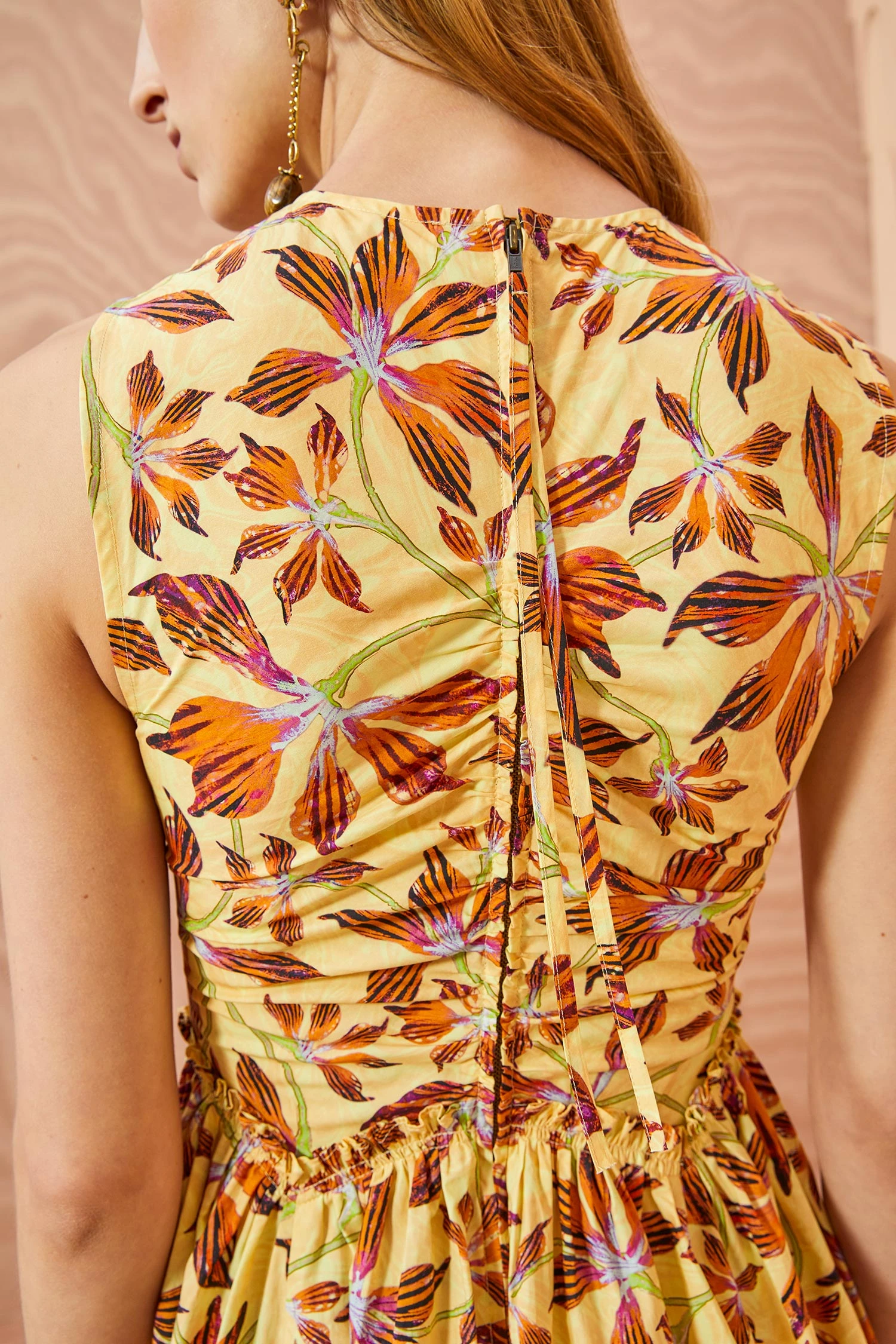 ULLA JOHNSON Mimi Dress - Lotus - Image 5