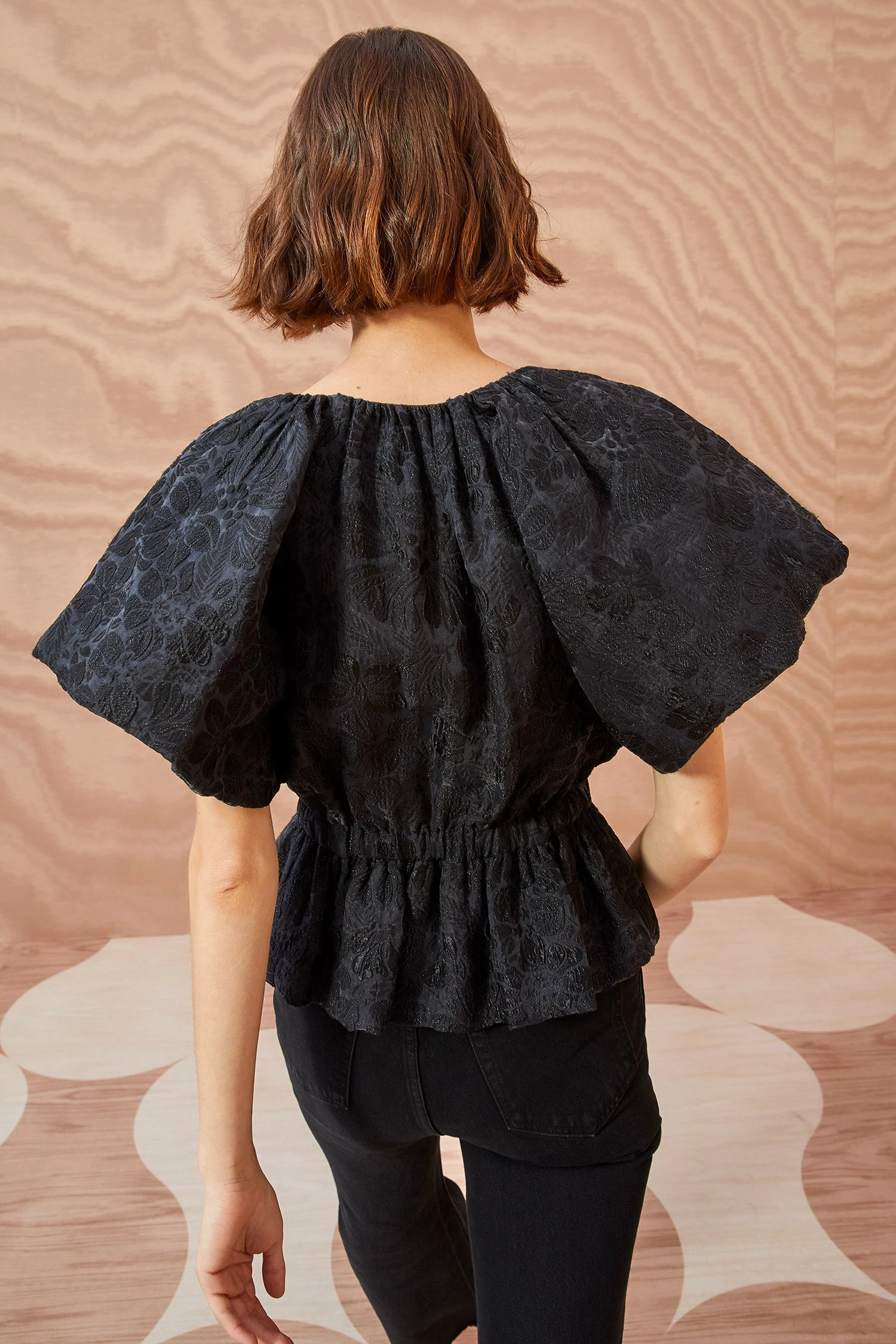 ULLA JOHNSON Mirabelle Top - Noir - Image 4