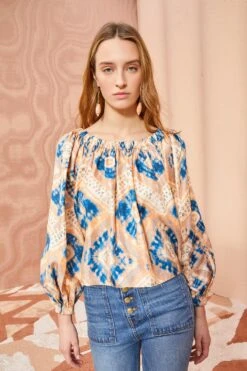 ULLA JOHNSON Nadya Blouse - Fossil