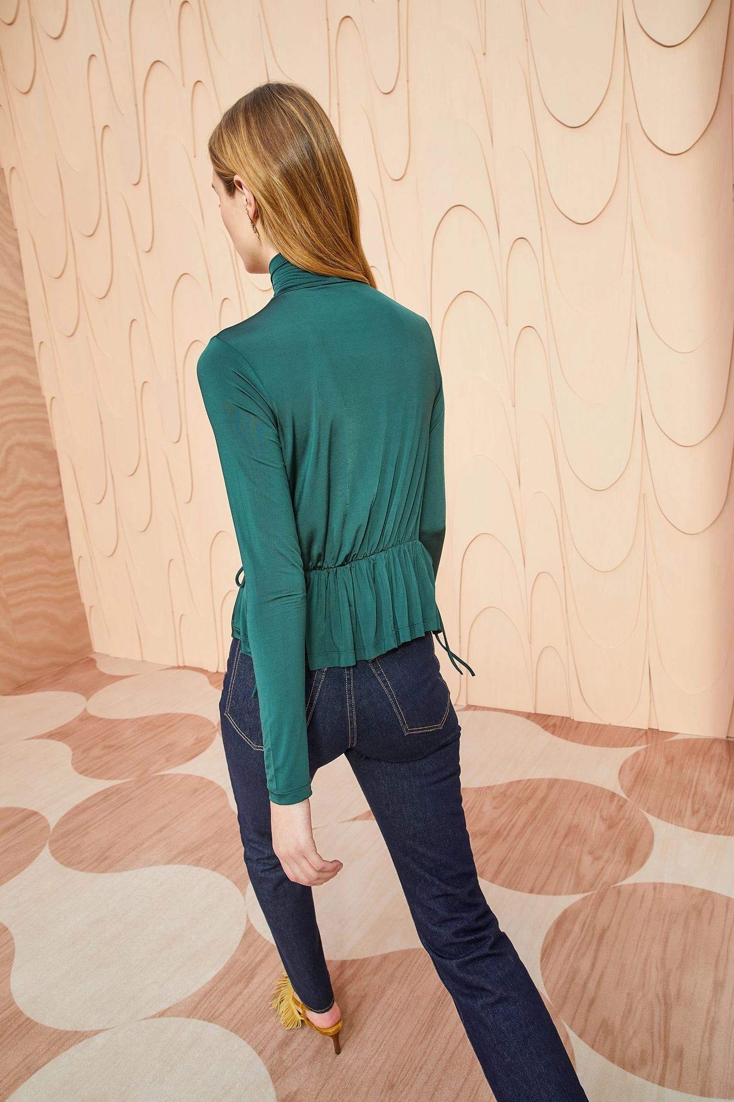 ULLA JOHNSON Nina Top - Cypress - Image 4