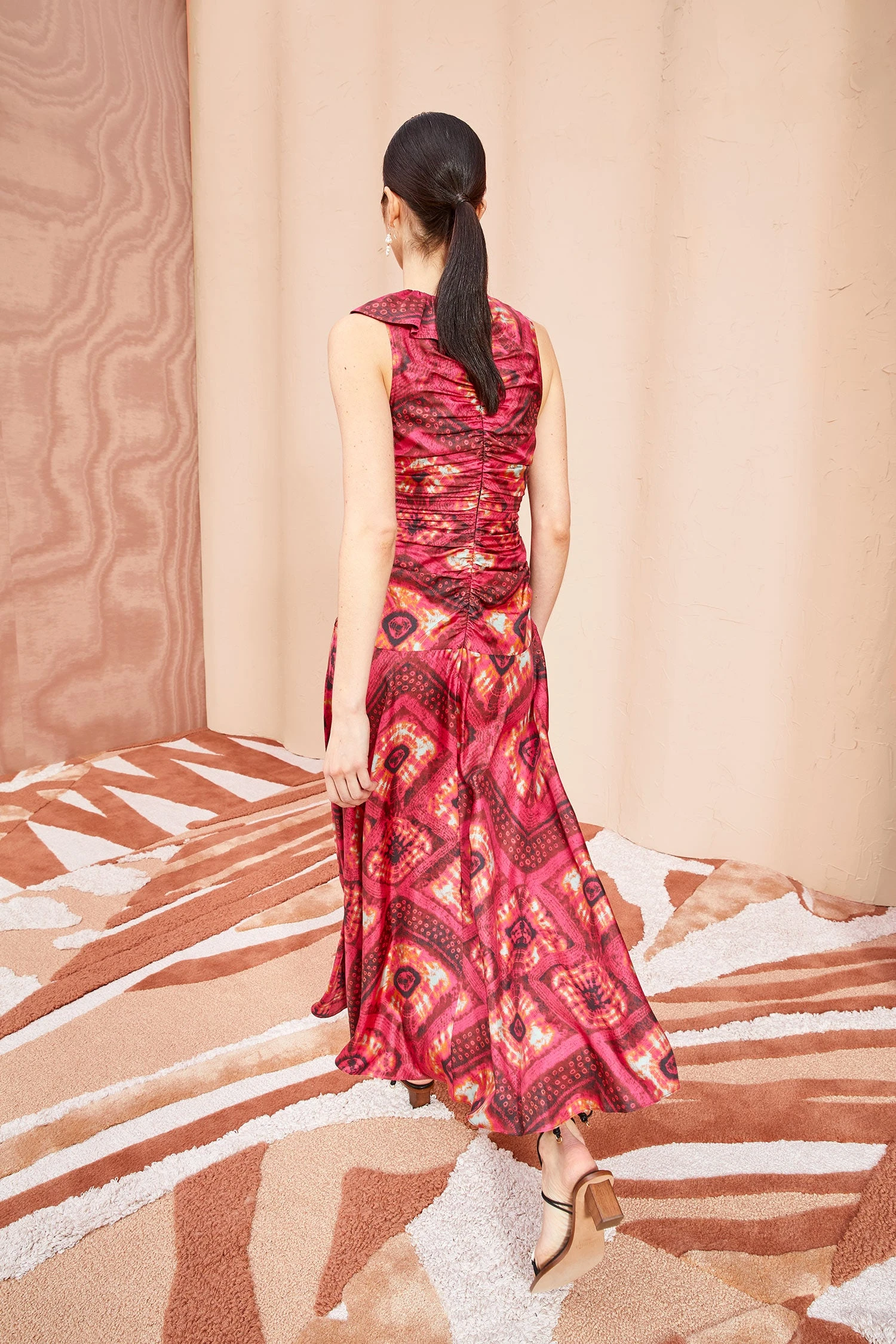 ULLA JOHNSON Othella Dress - Wild Rose - Image 5