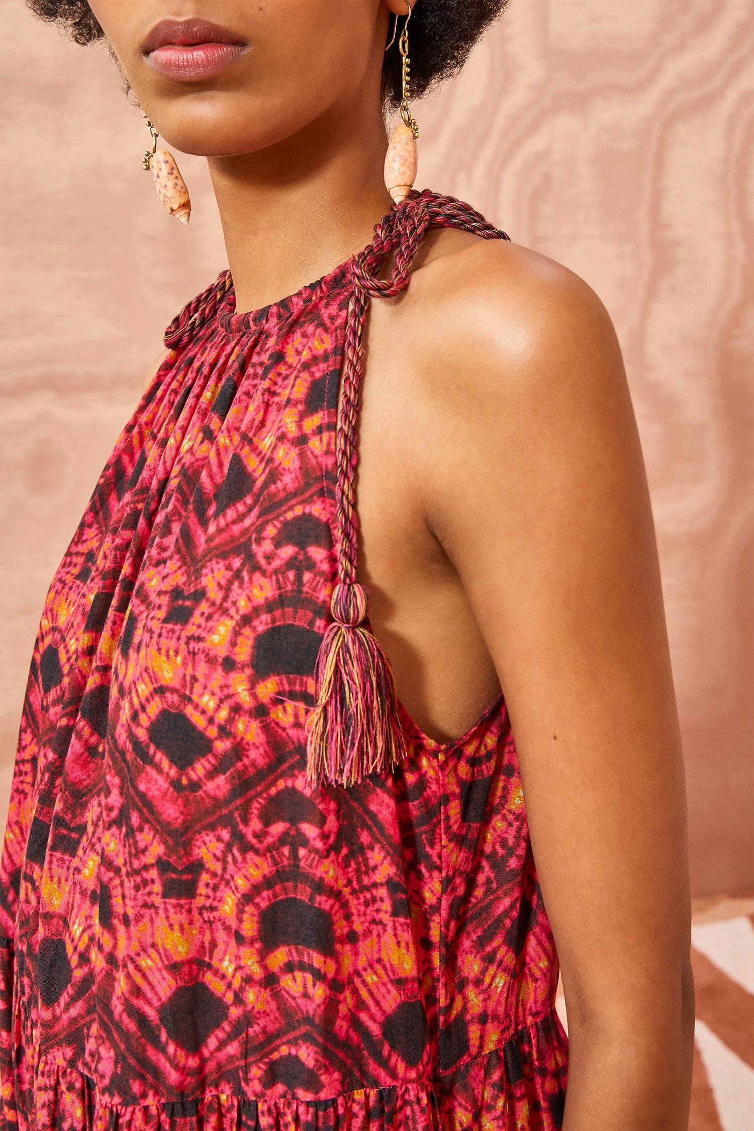 ULLA JOHNSON Ottavia Coverup - Wild Rose - Image 2