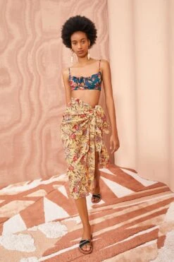 ULLA JOHNSON Paz Coverup - Calla Lily