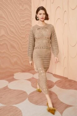 ULLA JOHNSON Prisha Dress - Flax