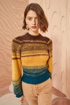 ULLA JOHNSON Rosalia Pullover - Desert