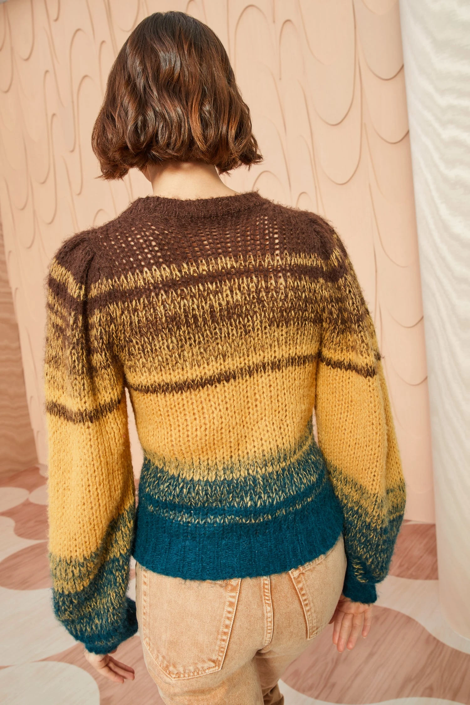 ULLA JOHNSON Rosalia Pullover - Desert - Image 5