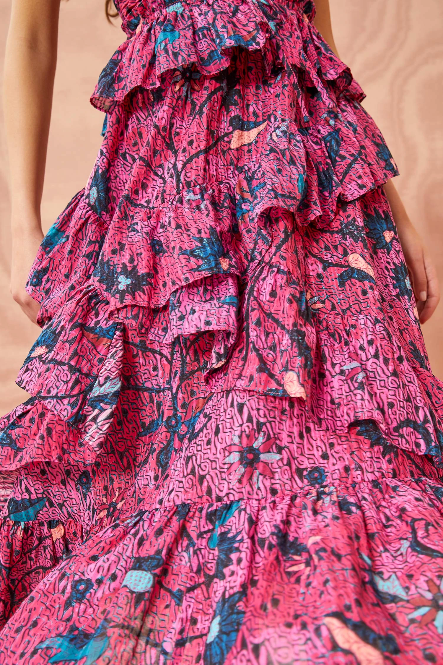 ULLA JOHNSON Simona Dress - Snapdragon - Image 5