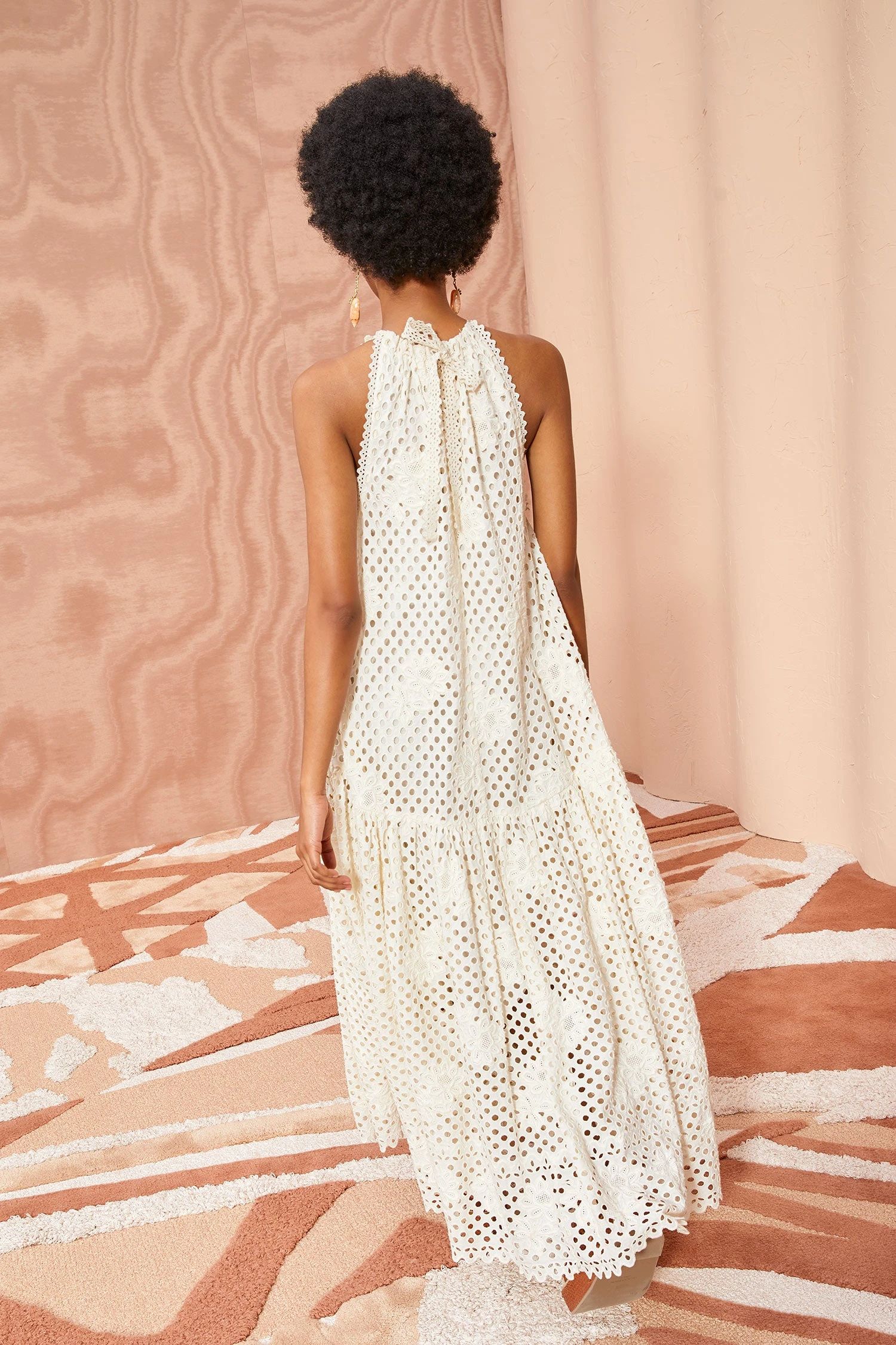 ULLA JOHNSON Stella Dress - Pearl - Image 5