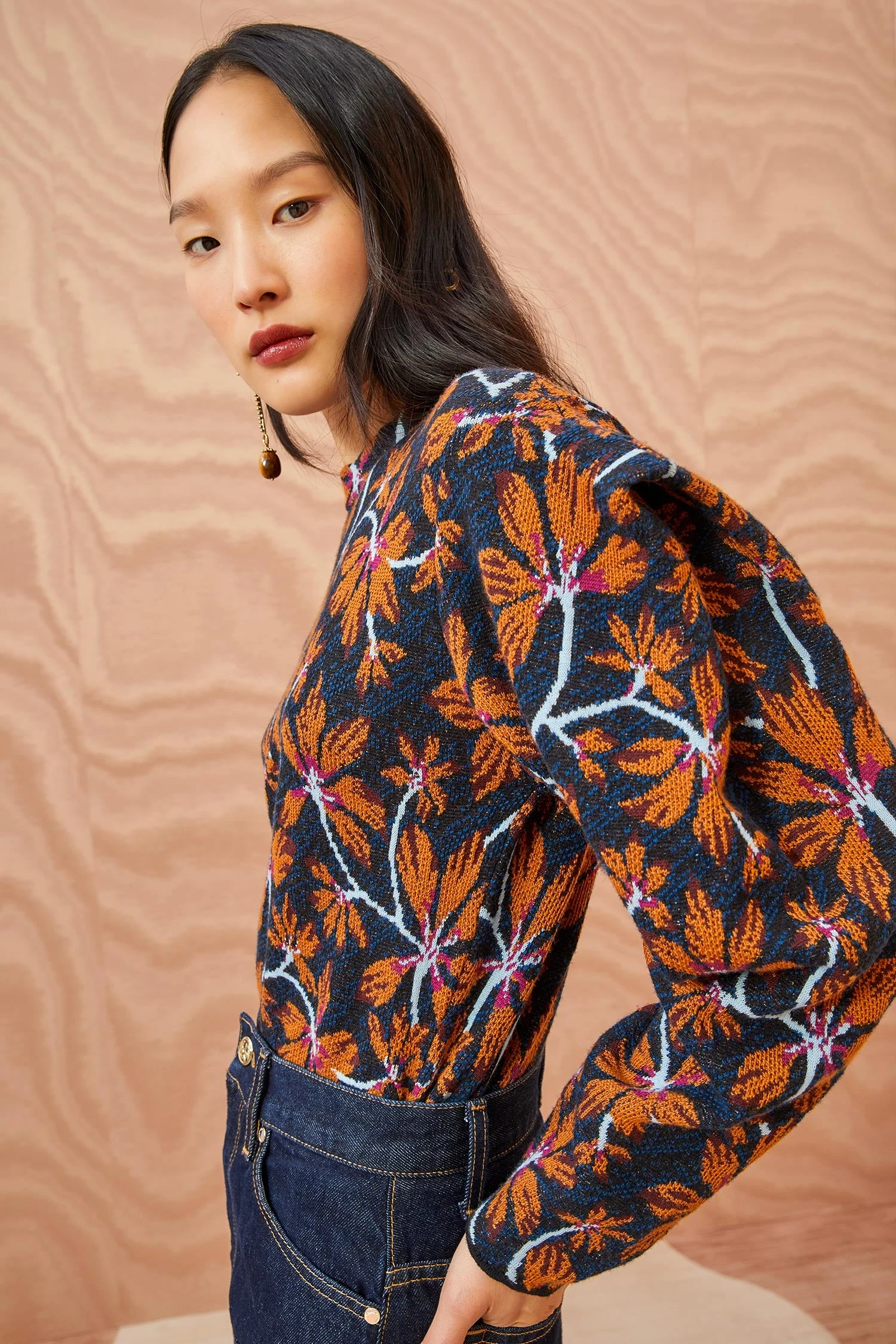 ULLA JOHNSON Twyla Pullover - Bellflower - Image 3