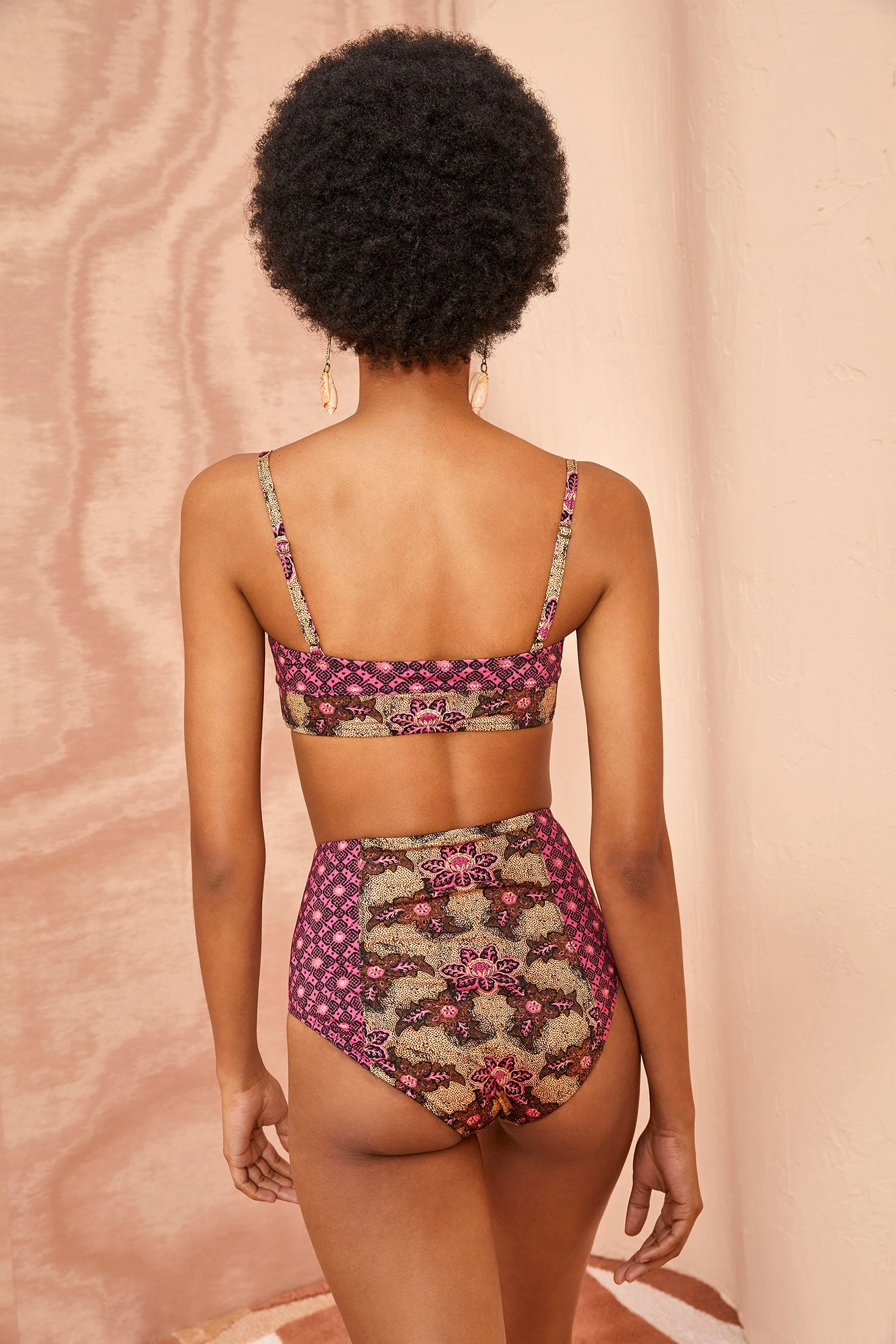 ULLA JOHNSON Zahara Bikini Bottom - Gladiola - Image 4