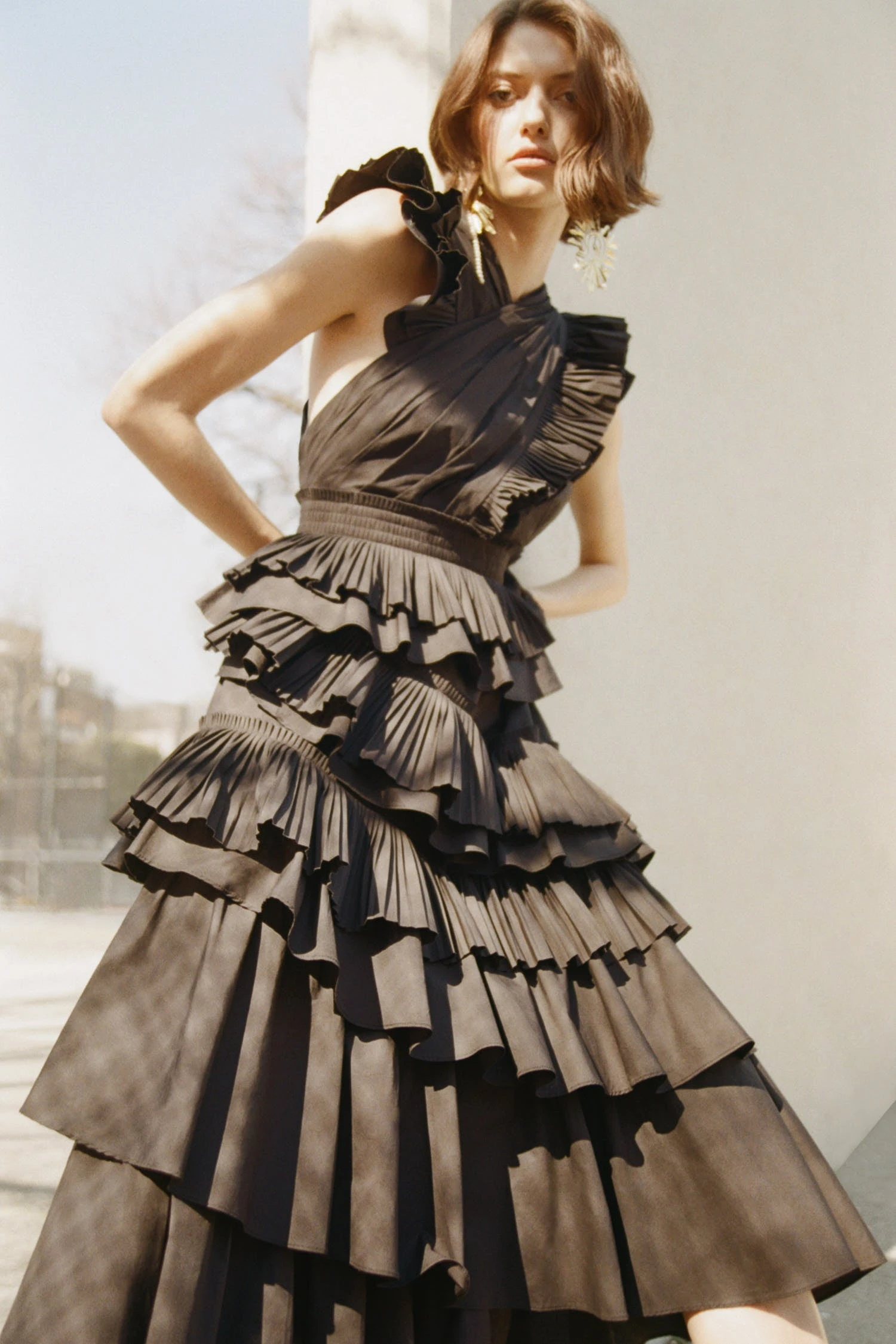 ULLA JOHNSON Aurore Dress - Noir - Image 2