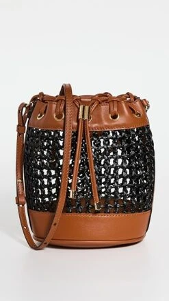 Ulla Johnson Willow Mini Drawstring Bucket Bag
