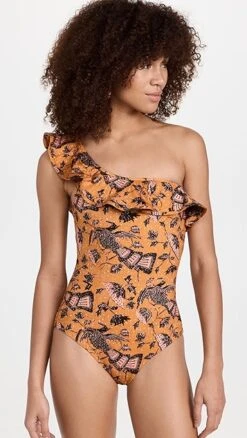 Ulla Johnson Martina Maillot One Piece Swimsuit