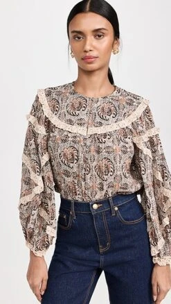 Ulla Johnson Edith Blouse