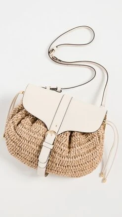Ulla Johnson Paloma Ruched Convertible Shoulder Bag