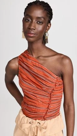 Ulla Johnson Isla Striped Top